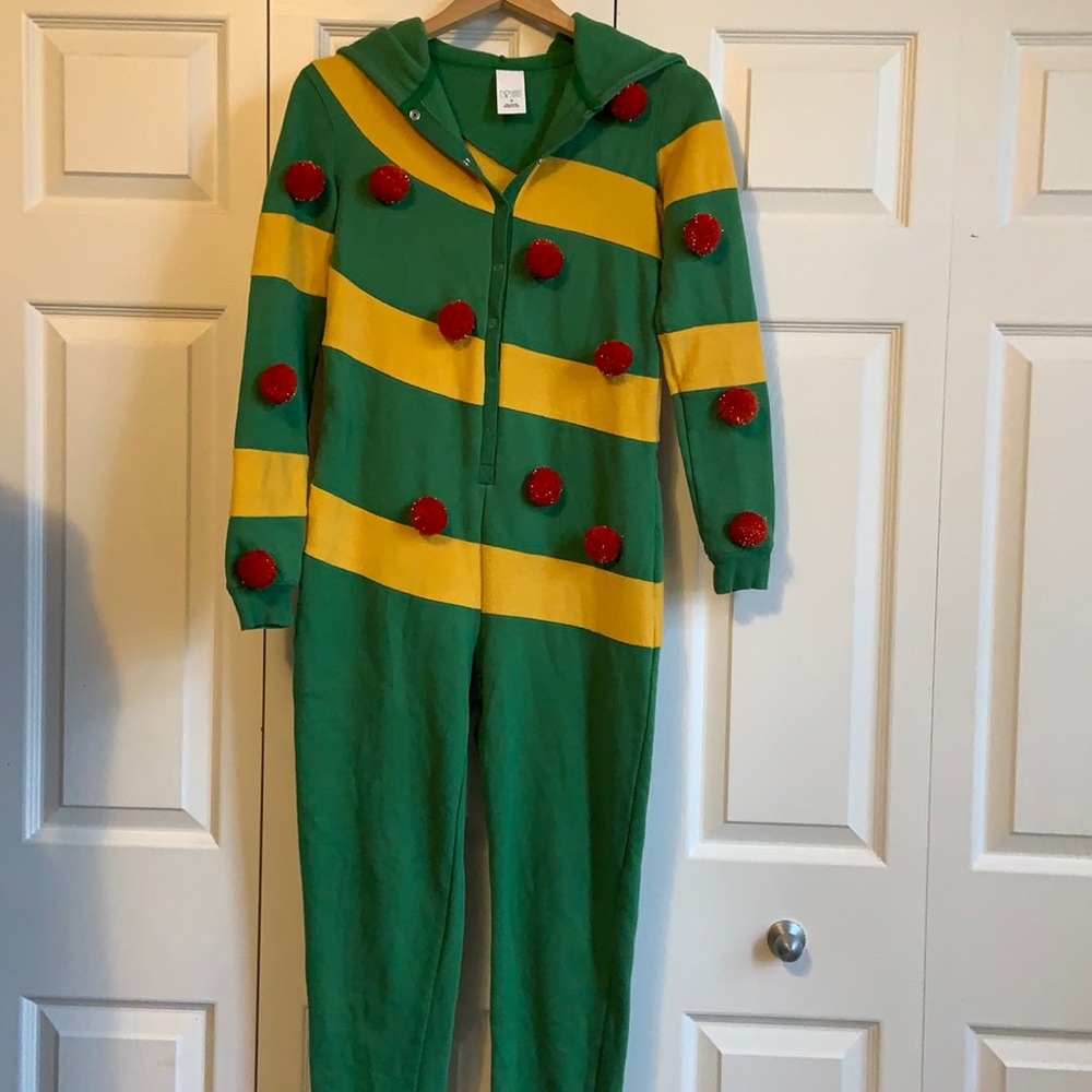 Holiday themed jumpsuit